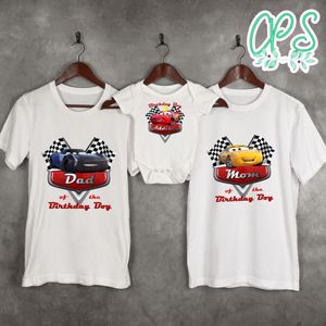 Disney Cars 3 Birthday Family Matching Party Shirts