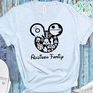 Star Wars Disney Family Trip PNG file template