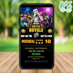 Mobile DJ Marshmello Birthday Electronic Invite Customizable Template Instant Download