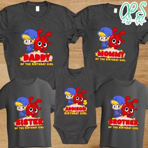 Morphle Birthday Family Trip Vacation PNG file template