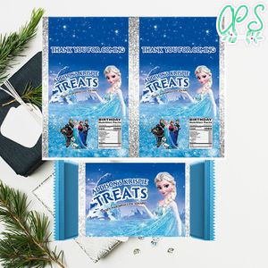 Frozen Rice Krispie Treat Digital File Printable Instant Download
