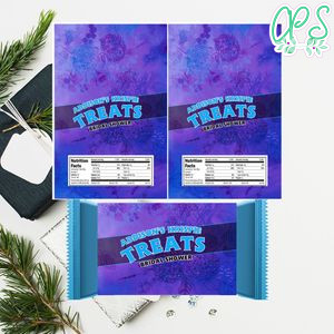 Bridal shower Rice Krispie Treat Digital File Printable Instant Download