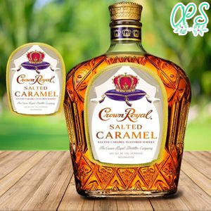 Crown Royal Salted Caramel label for birthday Customizable Template Instant Download