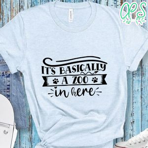 Its basically a zoo in here Doormat Shirt