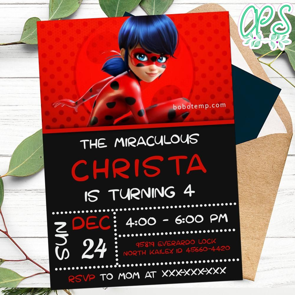 editable-miraculous-ladybug-birthday-party-invitation-diy-custompartyshirts
