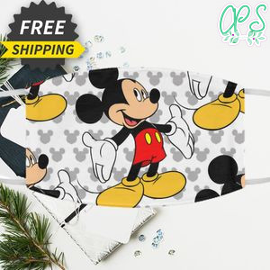 Mickey Mouse Fabric Face Mask - Daily Use Fabric Face Mask
