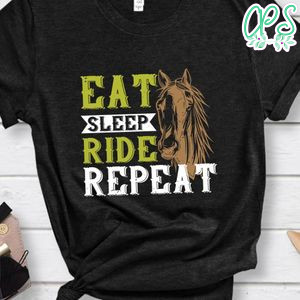 eat sleep ride repeat T Shirt