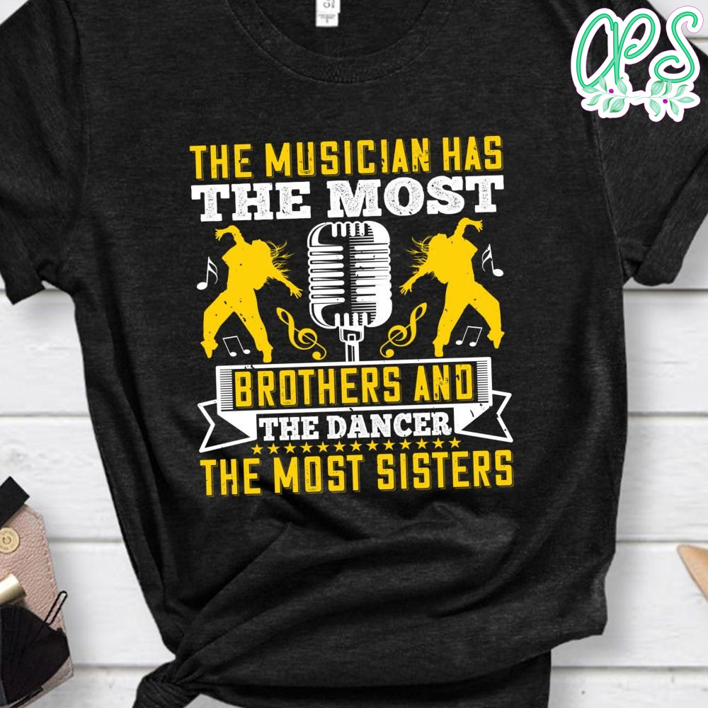 The musician has the most brothers, and the dancer the most sisters