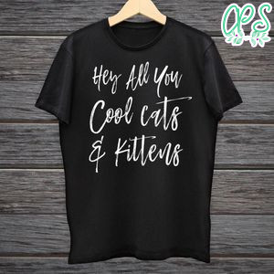 Hey All You Cool Cats and Kittens Digital File Transparent PNG & SVG Instant Download