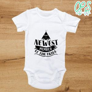 Newest member of the tribe Cute Baby Shirt