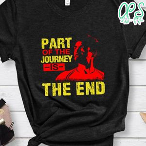 Part of the journey is the end Tony Stark T Shirt