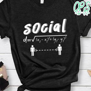 Social Distance Math T-Shirt