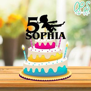 Printable Karate Birthday Cake Topper Template Instant Download