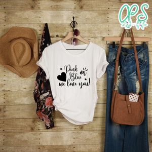 Boy or Girl Gender Reveal Party Shirts