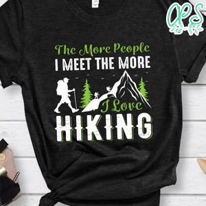 I Love Hiking Shirt