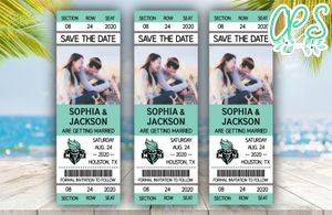 Editable New York Liberty Save The Date Wedding Engagement Announcement Ticket Invitation Instant Download