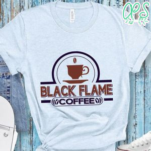 Black Flame Coffee Shirt