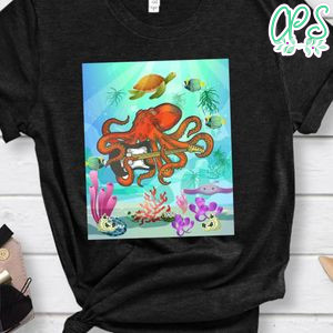 Octopus And Guitar Shirt