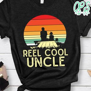 Retro Vintage Reel Cool Uncle Shirt