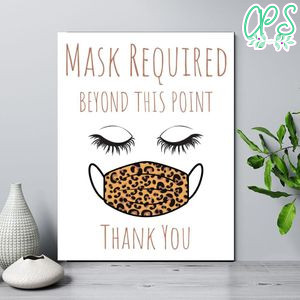 Safety Rules Required Beyond This Point Tan Door Sign Digital File Printable Instant Download