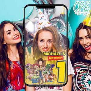 Toy Story SnapChat Geofilter Customizable Template Instant Download