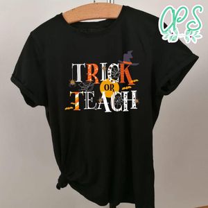 Trick or Teach Funny Halloween T-Shirt