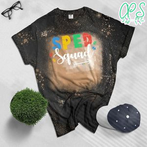 SPED Squad Bleached Shirt