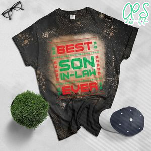 Best son-in-law ever Kid Bleached T-Shirt
