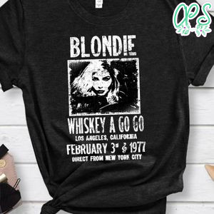 Blondie Deborah Harry Retro 80s Rock Music T Classic Unisex Shirt