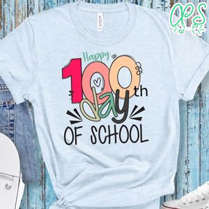 Happy 100 Days of School PNG file template