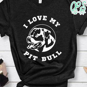 I heart My Pitbull Classic Unisex T-shirt