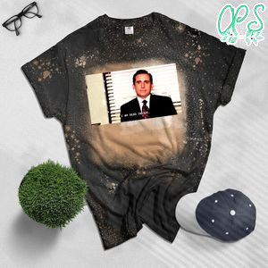 I Am Dead Inside Michael Scott Bleached Shirt