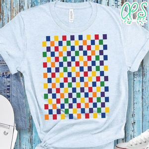 Square Multiple Colors T-Shirt
