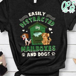 Mail Carrier Dog Lover Shirt Postal Worker Dog Lover Gift Shirt