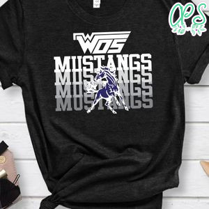 Allen East Mustangs PNG file template