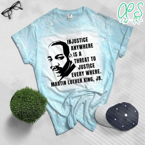 Dr Martin Luther King Jr Bleached T-Shirt