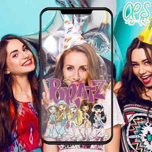 Bratz SnapChat Geofilter Customizable Template Instant Download