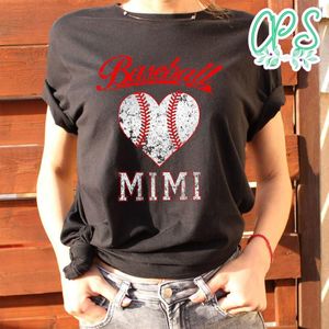 Baseball Heart T Classic Unisex Shirt, Gift for Softball Mom