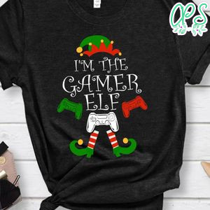 I'm The Gamer Elf Matching Group Christmas Funny Gift PNG file template