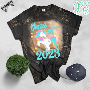 Class of 2023 Unicorn Bleached T-Shirt