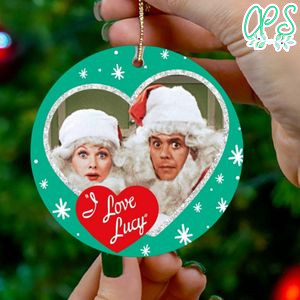I love Lucy Christmas Acrylic Ornament Gift