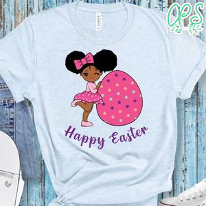 Girl African Happy Easter T-Shirt