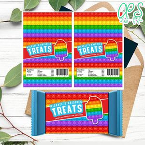 Pop it Fidget Rice Krispie Treat Digital File Printable Instant Download