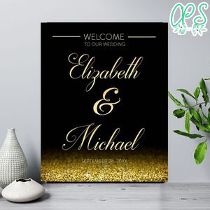 Welcome to our wedding Welcome Sign Customizable Template Instant Download