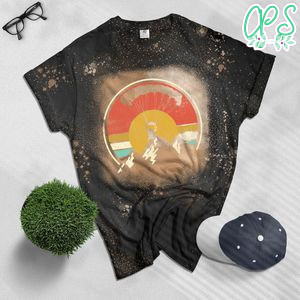 Parachuting Vintage Skydivers Parachute Skydiving Bleached T-Shirt