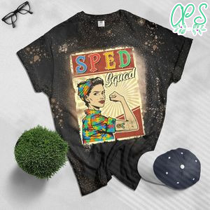 SPED Squad Woman Bleached Shirt