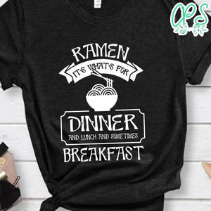 Funny Ramen Dinner Lunch Breakfast Noodle Love Pho T-Shirt
