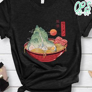 Japon Ramen Landscape Shirt