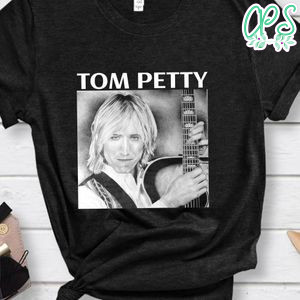 Tom Petty Black And White Shirt