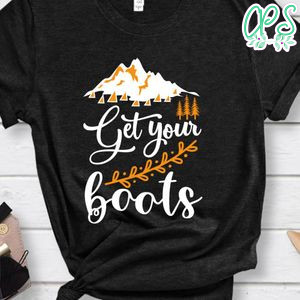 Get You Boots Black Shirt